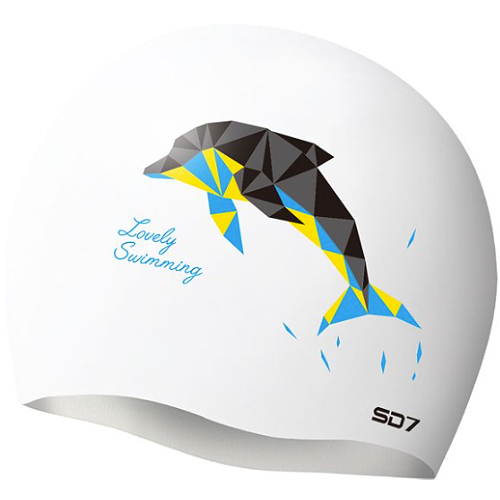 SD7 크리스탈 돌고래 실리콘수모 SGL-CA269