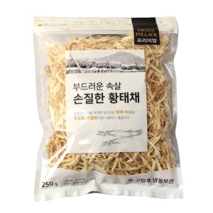 청해명가 부드러운 속살 손질한 황태채 250g 자연건조 명태채 북어채_이미지