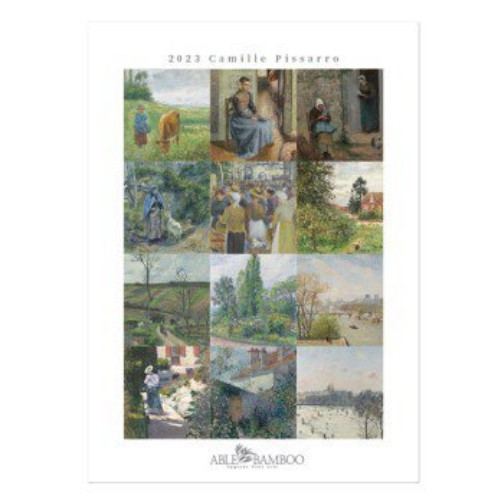 에이블밤부 2023 명화 캘린더 달력 까미유 피사로 Type B
