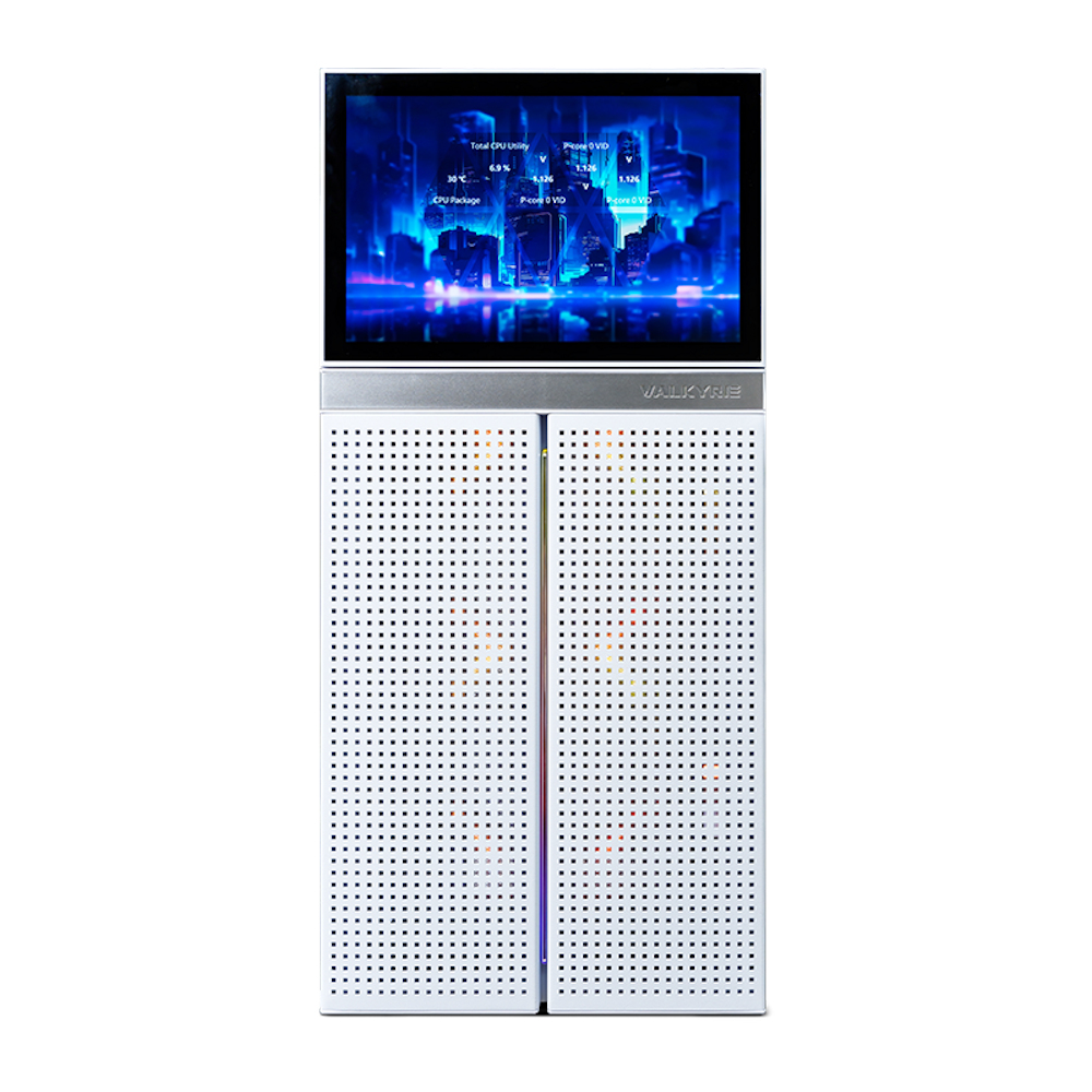 발키리 VK02 Touch LCD 메쉬 강화유리 (화이트)_이미지
