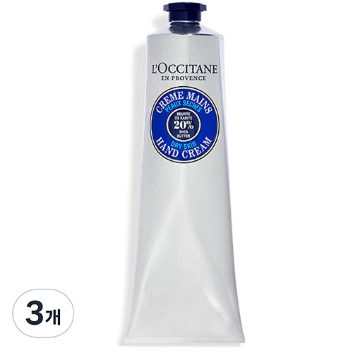 록시땅 시어 버터 드라이 스킨 핸드 크림 150ml (3개)
