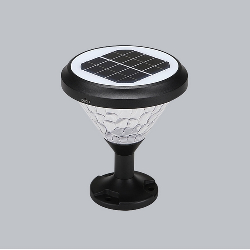 LED 태양광 모래시계 잔디등 주광색