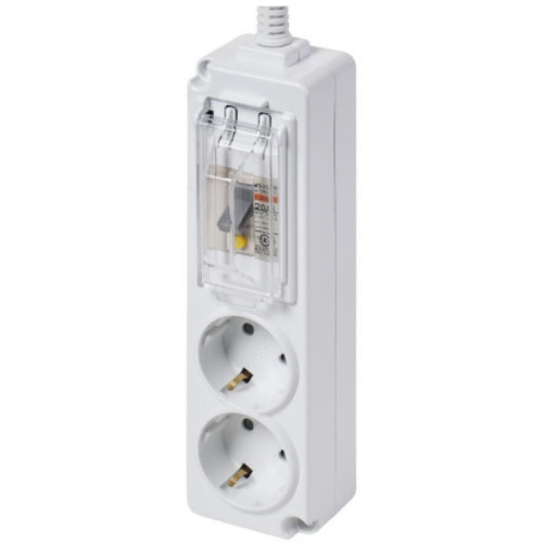 세계 몬스터탭 2구 메인스위치 누전차단 고용량 멀티탭 (45cm)_이미지