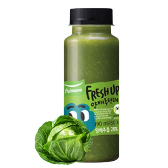 풀무원녹즙 프레시업 양배추천해 190ml (7개)