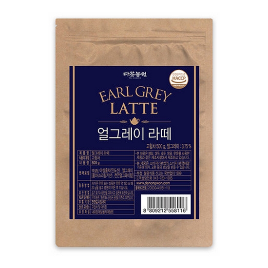 다농원 얼그레이 밀크티 라떼 500g (1개)