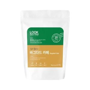 메가커피 녹차블렌딩 바그다드 카페 20티백