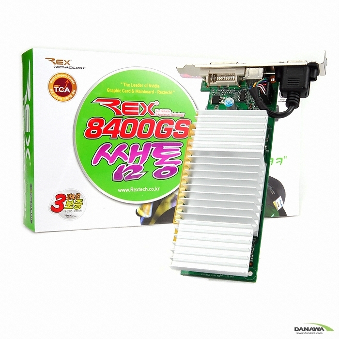 Rextech 지포스 8400GS 쌤통2 256MB 무소음_이미지