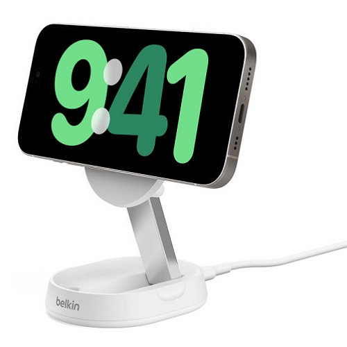 벨킨 부스트차지 프로 15W Qi2 컨버터블 마그네틱 무선충전 스탠드 WIA008bt_이미지