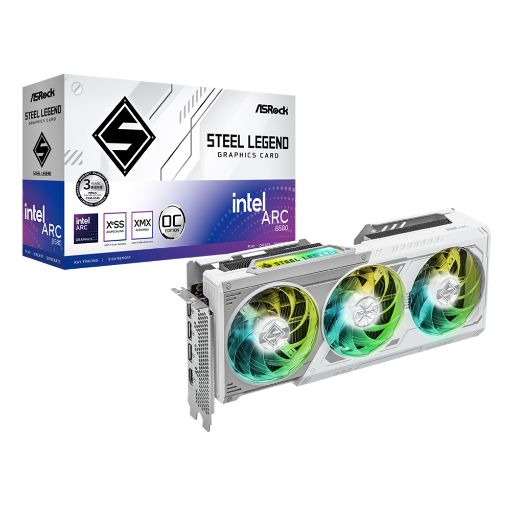 ASRock Arc B580 스틸레전드 OC D6 12GB_이미지