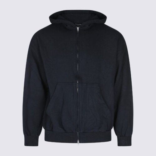 발렌시아가 블랙 집업 후드 803264 TSVU71750