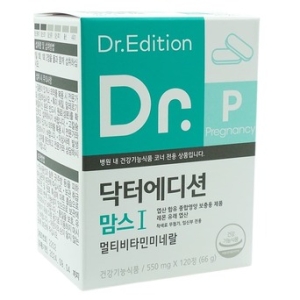 노바렉스 웰꼼베베 닥터맘스1 550mg 120정 (1개)_이미지