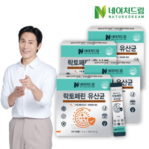 네이처드림 락토페린 유산균 1.5g 30포 (4개)_이미지