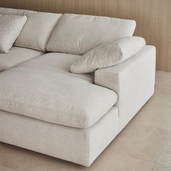 까사미아 캄포클래식 모듈 카우치 패브릭 소파 1인용