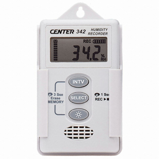 센터 데이터로거 온습도계 CENTER-342