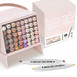 OROS 스킨톤 브러시 마카펜 세트