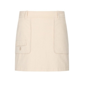 크리스패션 팬텀 가을 여성 로고 포켓 변형 플리츠 큐롯 스커트 / 221E3PC162_IV_IC