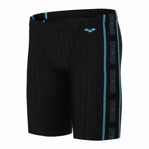 아레나 AUSBF01 BLK 남아동 일반 4부 사각수영복