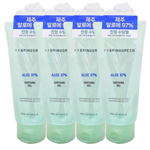 브링그린 브링그린 알로에 97% 수딩젤 300ml (4개)_이미지