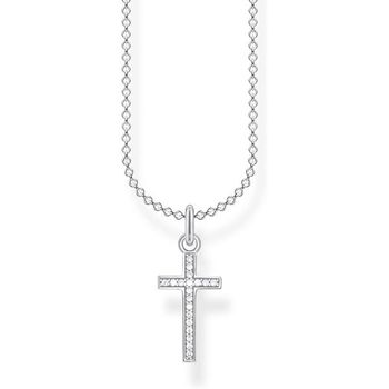 스털링 토마스 사보 목걸이 KE2043 051 14 L45v 파베 925 실버 해당 없음 255682