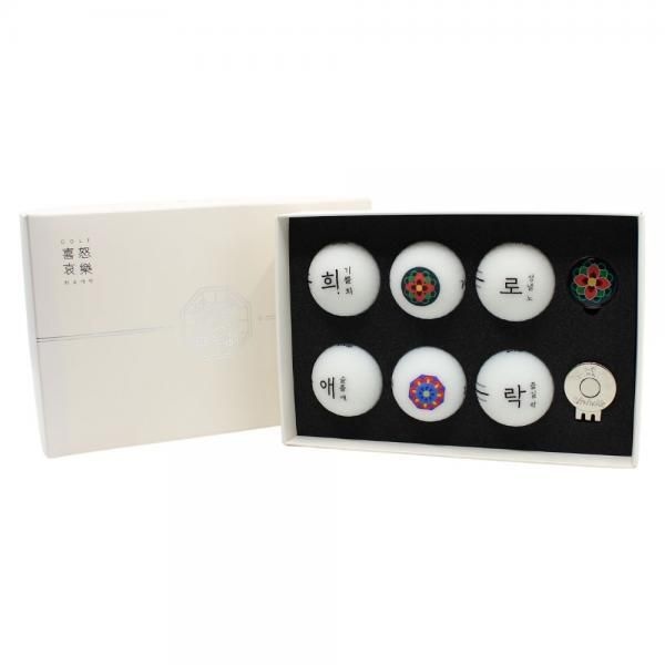 볼빅  희로애락 골프공 (6개+볼마커)