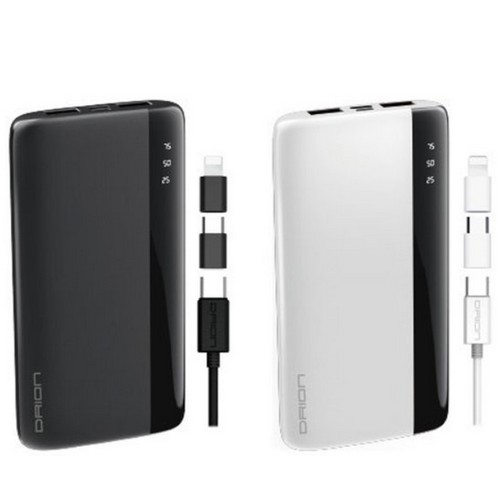 드리온 LED 보조배터리 DR-P-C10000 10000mAh_이미지