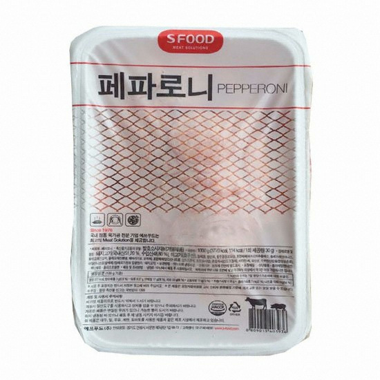 에쓰푸드 페파로니 1kg (2개)