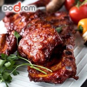 이마트 트레이더스 도드람한돈 바비큐폭립 1kg 500gX2팩