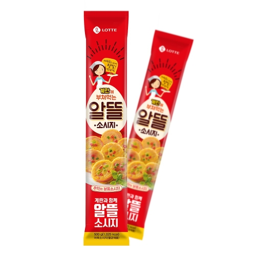 롯데햄 알뜰 소시지 500g (10개)_이미지