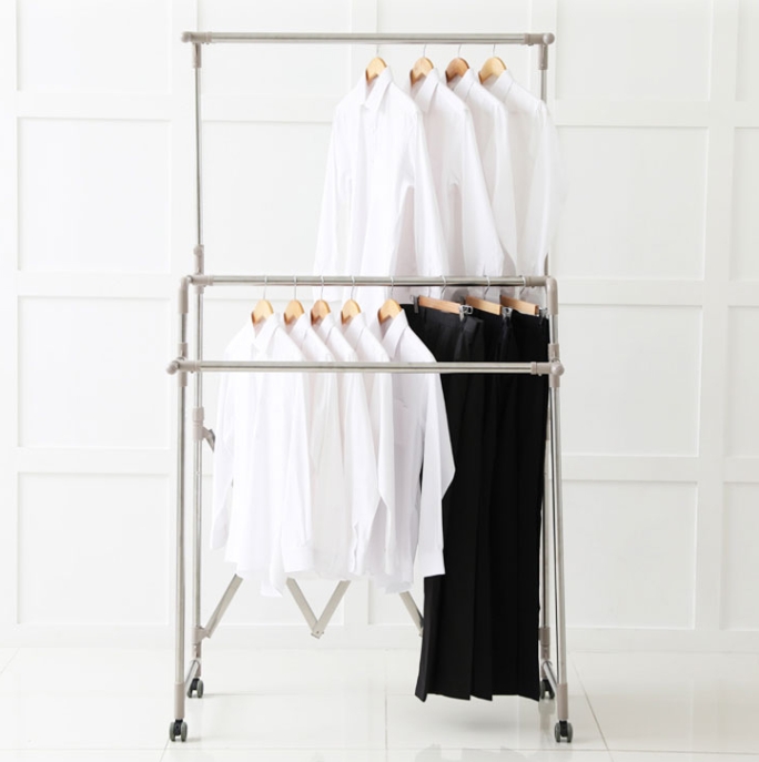 까사마루 점보 접이식 3단 행거_이미지