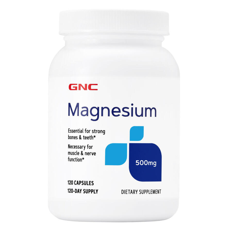 GNC 마그네슘 500mg 120캡슐 (1개)_이미지