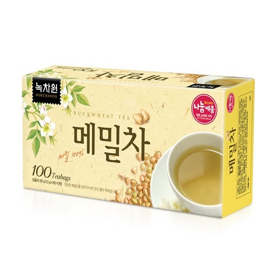 녹차원 메밀차 100T (1개)