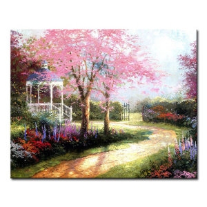 캔버스페인팅 풍경 DIY 명화그리기 L11_봄날의 아침DIY 명화그리기