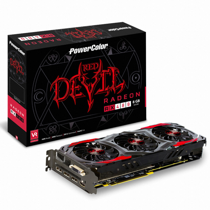 PowerColor �󵥿� RX 480 Red Devil D5 8GB