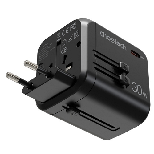 CHOETECH PD 30W 4포트 여행용 충전기 PD5008_이미지