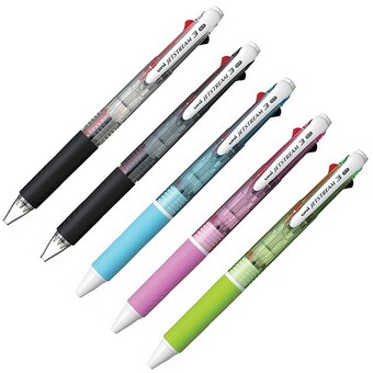 미쓰비시 유니 <b>제트스트림</b> SXE3 400 3색 멀티펜 0.7mm