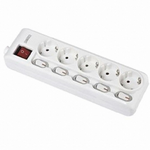 스마토 SM 5구 개별접지형 멀티탭 (1.7m)