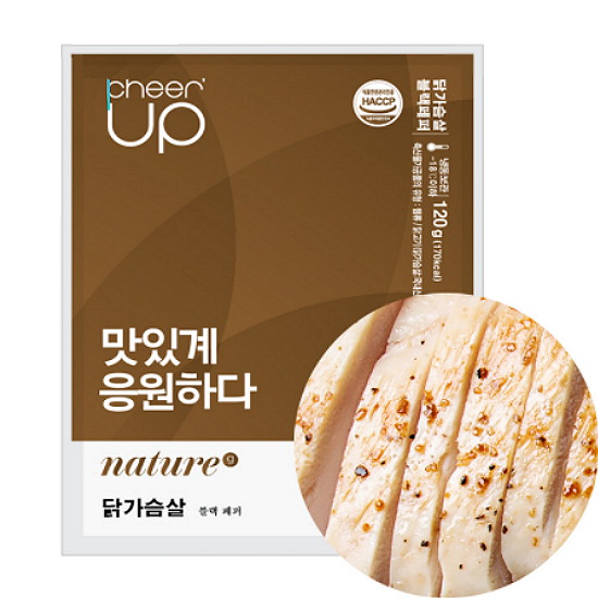 계꿀 네이처그램 치업 닭가슴살 후추 120g (10개)_이미지