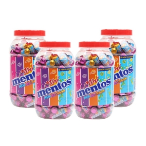 퍼페티반멜레 멘토스 미니 뉴레인보우 1kg (4개)_이미지