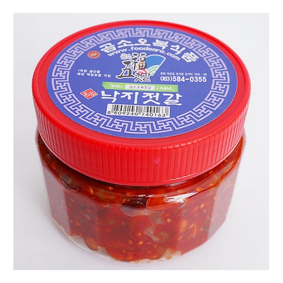 곰소오복식품 낙지젓갈 500g (1개)_이미지