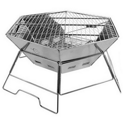 소소일상 육각 접이식 바베큐 그릴 화로대