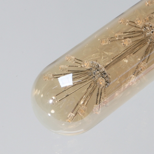 비츠온 LED T30 눈꽃 에디슨전구 전구색 1.8W (5개)_이미지