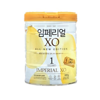 남양유업 임페리얼드림 XO ALL NEW EDITION 1단계 800g (2개)