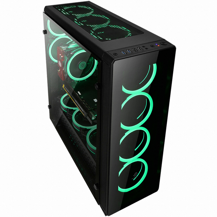 앱코 SUITMASTER 603G 아우라 강화유리 DOUBLING (블랙)_이미지