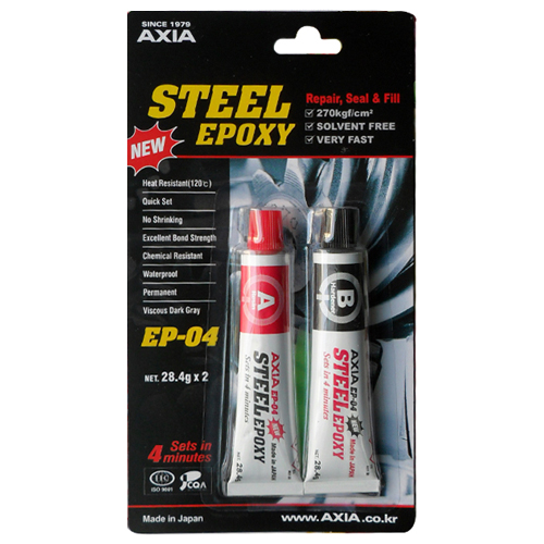 한국알테코 엑시아 스틸 접착제 에폭시 본드 28.4g (1개)_이미지