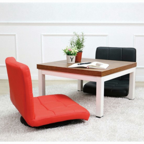 체어센스 엠보 쿠션 회전 좌식의자_이미지