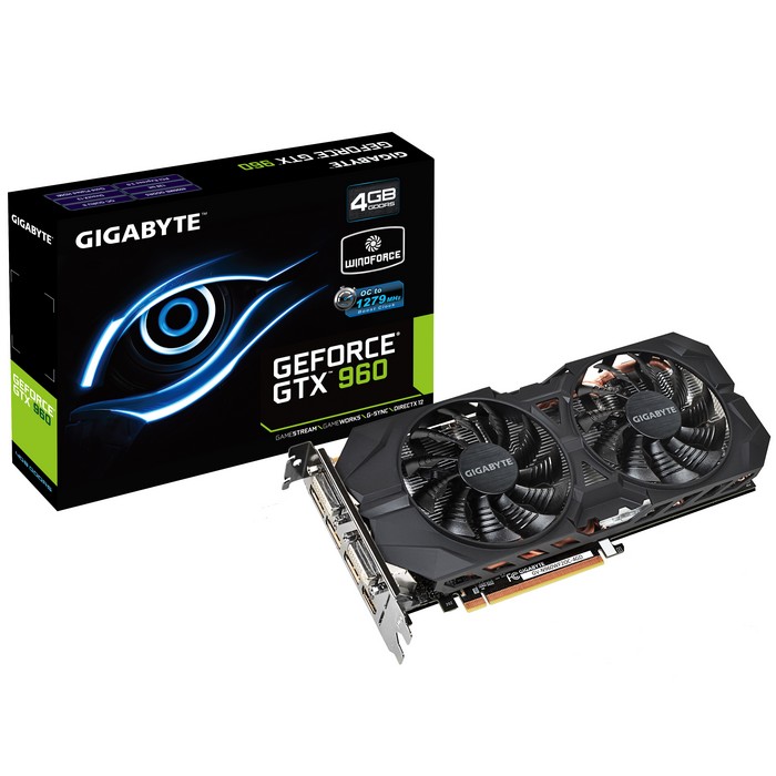 GIGABYTE ������ GTX960 UDV D5 4GB ��������