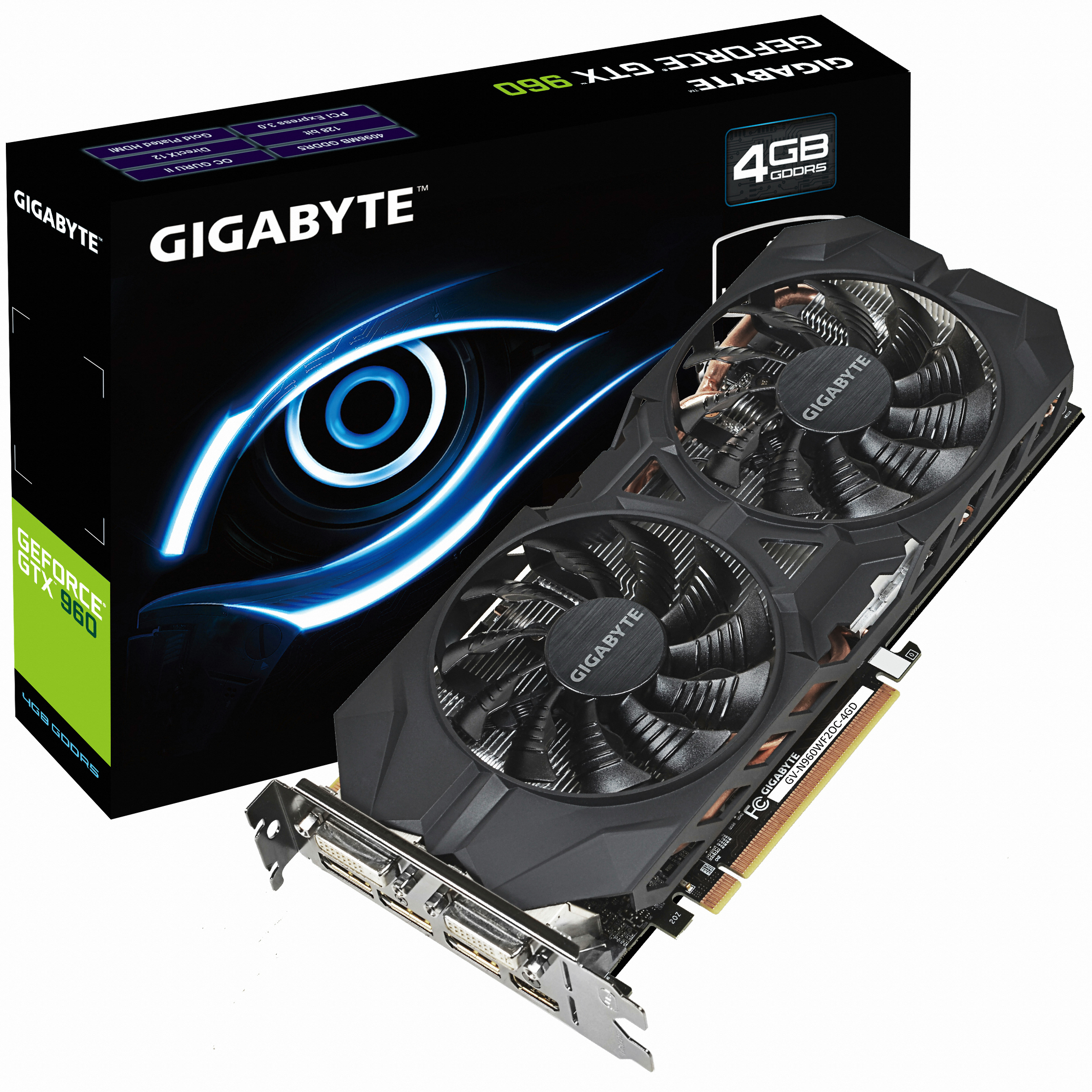 GIGABYTE 지포스 GTX960 UDV D5 4GB 윈드포스