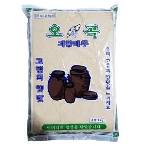 오곡식품 오곡 개량메주 가루 1kg (20개)_이미지