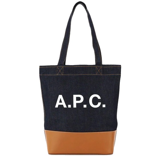 아페쎄 로고 데님 악셀 쇼퍼백 CODDP M61444 CAF