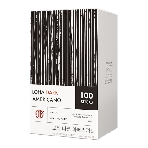 동서 로하 다크 아메리카노 100개입 (1개)_이미지